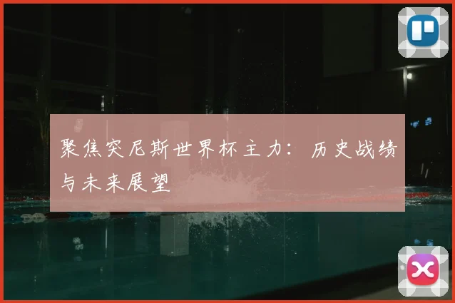 聚焦突尼斯世界杯主力:历史战绩与未来展望